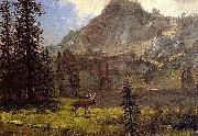 Albert Bierstadt Albert Bierstadt Call Of The Wild Germany oil painting artist